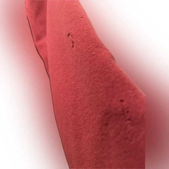 Cole Haan Red Pea Coat - Picture 4 of 10